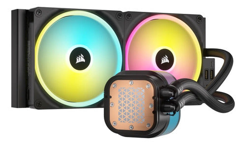 Corsair Icue Link H115i Rgb Aio Enfriamiento Líquido 2x140mm