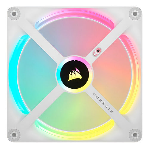 Ventilador Blanco Corsair Icue Link Qx120 Rgb 120mm 2400rpm