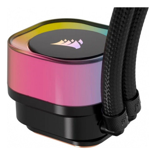 Corsair Icue Link H100i Rgb Aio Líquido 2x120mm 480-2400rpm