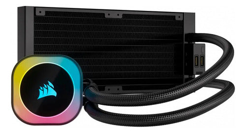 Corsair Icue Link H100i Rgb Aio Líquido 2x120mm 480-2400rpm