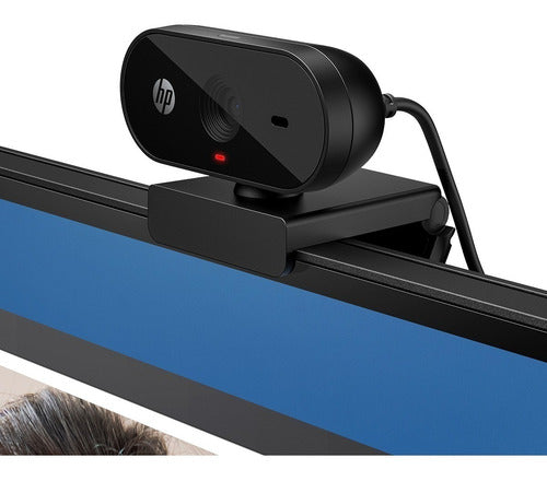 Hp Webcam 325, 1920 X 1080 Pixeles, Usb, Negro 53x27aa