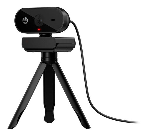 Hp Webcam 325, 1920 X 1080 Pixeles, Usb, Negro 53x27aa
