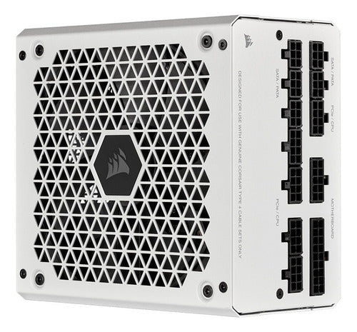 Fuente De Poder Blanco Corsair Rm850 80 Plus Gold 24-p 850w
