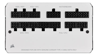 Fuente De Poder Blanco Corsair Rm850 80 Plus Gold 24-p 850w