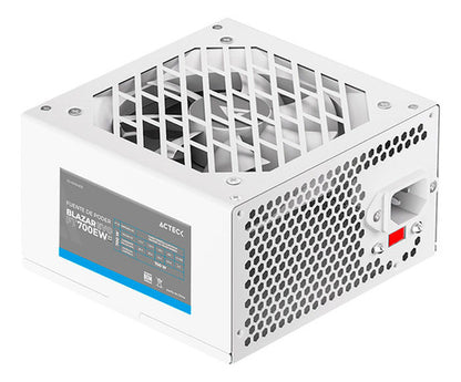 Fuente De Poder Blanco Acteck Blazar Evo Ft700ew Atx 700w