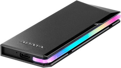 Adata Gabinete De Disco Duro Ec700g Rgb M.2, Sata, Usb 3.2