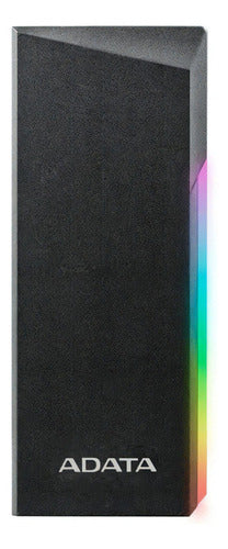 Adata Gabinete De Disco Duro Ec700g Rgb M.2, Sata, Usb 3.2