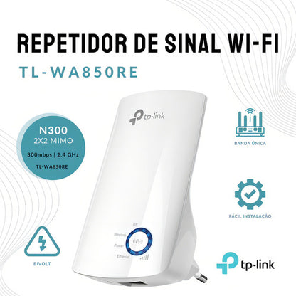 Repetidor Extensor Wifi Tp Link Tl-wa850re 300mbps