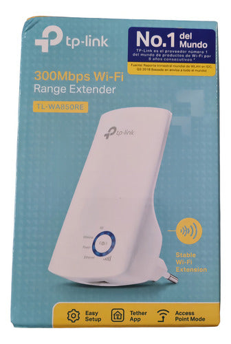 Repetidor Extensor Wifi Tp Link Tl-wa850re 300mbps