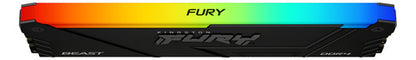 Memoria Ram Kingston Fury Beast Rgb Ddr4, 3600mhz 16gb 2x8gb