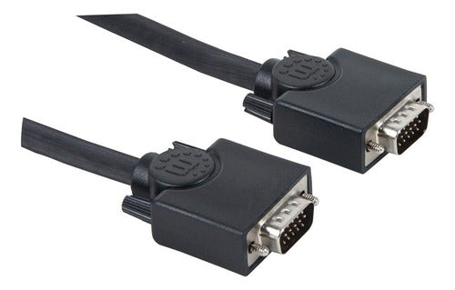 Manhattan Cable Para Monitor Svga 8mm Vga (d-sub) Macho 15 M