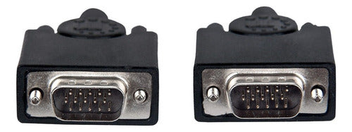 Manhattan Cable Para Monitor Svga 8mm Vga (d-sub) Macho 15 M