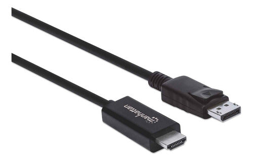 Manhattan Cable Displayport 1.2 Macho - Hdmi 1.8 M 4k 60hz