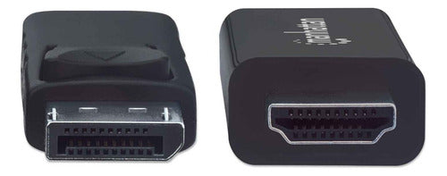 Manhattan Cable Displayport 1.2 Macho - Hdmi 1.8 M 4k 60hz
