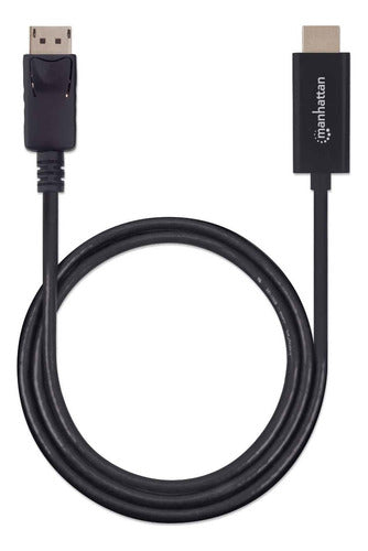 Manhattan Cable Displayport 1.2 Macho - Hdmi 1.8 M 4k 60hz