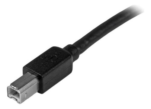 Cable Usb2hab50ac 15m Usb B Macho A Usb A Macho Activo S /vc Color Negro