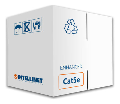 Intellinet Bobina De Cable Cat5e Cca Utp, 305 Metros, Sólido