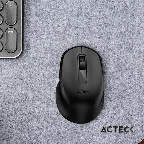 Mouse Ergonómico Acteck Óptico Ergo Mi470 Usb-a, 1600dpi Neg