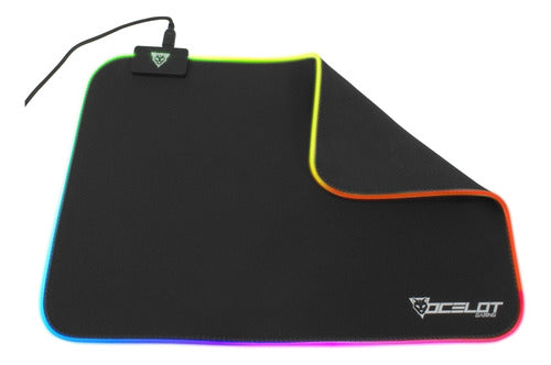 Mousepad Gamer Ocelot Gaming Omp01, 35 X 25cm, Grosor 3mm