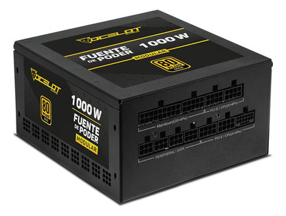 Fuente De Poder Ops1000 Ocelot Atx 1000w Modular 80+ Gold