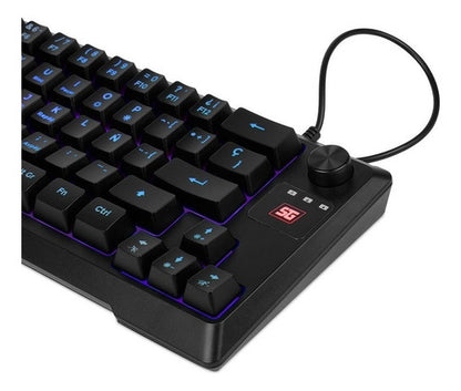 Teclado Gamer Vorago Start The Game Kb-506 Rgb Alámbrico