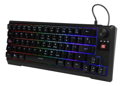 Teclado Gamer Vorago Start The Game Kb-506 Rgb Alámbrico