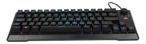 Teclado Gamer Vorago Start The Game Kb-506 Rgb Alámbrico