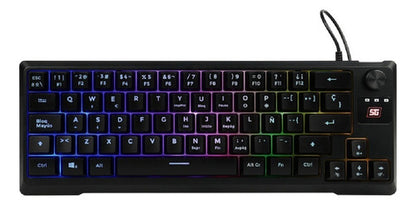 Teclado Gamer Vorago Start The Game Kb-506 Rgb Alámbrico