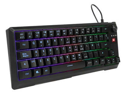 Teclado Gamer Vorago Start The Game Kb-506 Rgb Alámbrico