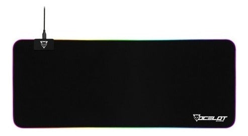 Mousepad Gamer Ocelot Gaming Ompxl01 80x30cm Grosor 4mm Negr