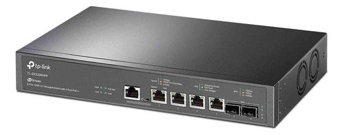 Switch Tp-link 10g Ethernet Tl-sx3206hpp 4 Puertos Poe 2 Sfp