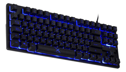Teclado Gamer Xzeal Xst-300 Led, Alámbrico, Negro (español)