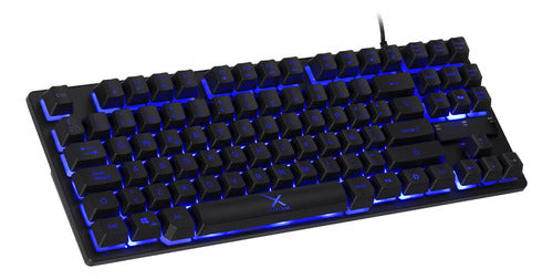 Teclado Gamer Xzeal Xst-300 Led, Alámbrico, Negro (español)