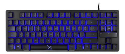 Teclado Gamer Xzeal Xst-300 Led, Alámbrico, Negro (español)