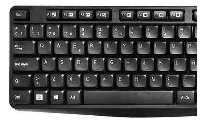 Teclado Stylos Stptec5b, Alámbrico, Usb, Negro (español)