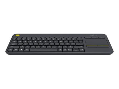 Teclado Logitech Touch K400 Plus, Inalámbrico, Usb (español)