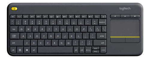 Teclado Logitech Touch K400 Plus, Inalámbrico, Usb (español)