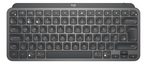 Teclado Logitech Mx Keys Mini Rf Bluetooth, Grafito (español
