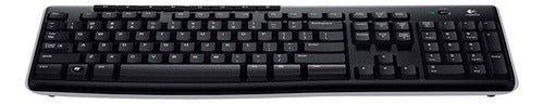 Teclado Logitech K270, Inalámbrico, Usb 2.0, Negro (español)