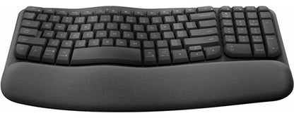 Teclado Bluetooth Logitech Wave Keys Español Color Negro
