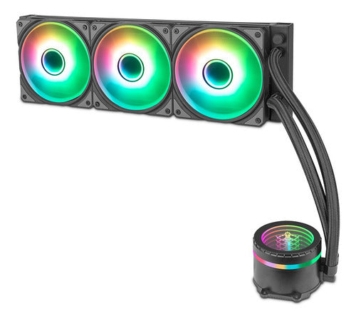 Yeyian Vatn Series 360mm Enfriamiento Líquido Cpu 3 X 120mm