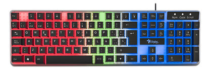 Teclado Stylos Sttealled1t Alámbrico Usbtransparente Español