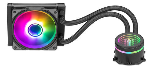 Refrigeración Líquida Para Cpu Yeyian Argb Vatn , 1 X 120mm, 800 - 2000rpm, Zócalos Intel Lga 115x, 170, 1200, Amd Am4/a