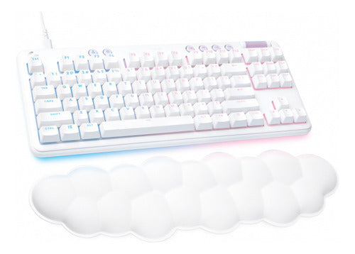 Teclado Gamer Logitech G713 Rgb Tkl Gx Brown Blanco (inglés)