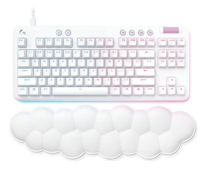 Teclado Gamer Logitech G713 Rgb Tkl Gx Brown Blanco (inglés)