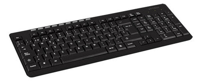 Teclado Acteck Tm100, Inalámbrico, Usb, Negro (español)