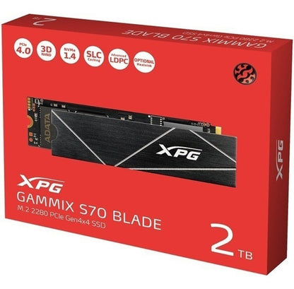 Ssd Xpg Gammix S70 Blade Nvme, 2tb, Pci Express 4.0, M.2