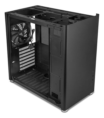 Gabinete Yeyian Hussar Plus Ventana Midi-tower Usb 3.2 Negro