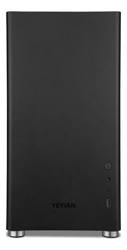 Gabinete Yeyian Hussar Plus Ventana Midi-tower Usb 3.2 Negro