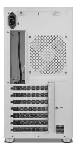 Gabinete Yeyian Hussar Plus Ventana Midi-tower Usb 3.2 Blanc